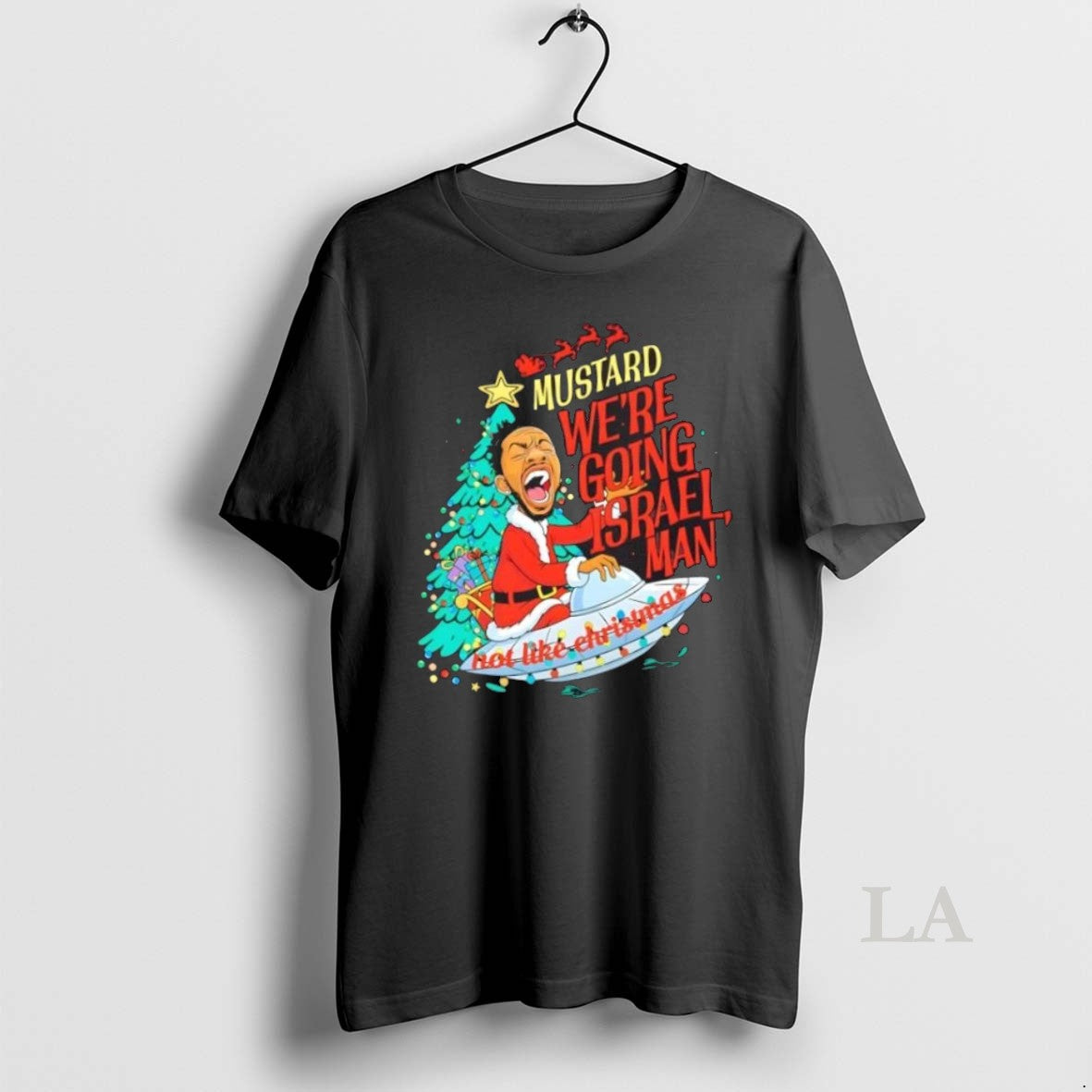 Original Santa Kendrick Lamar Mustard Were Going - Adult & Kids T-Shirts, Sweatshirts & Hoodies apparel design preview 1