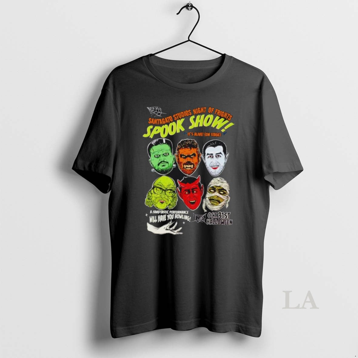 Original Santagato Studios Night Of Frights Spook - Adult & Kids T-Shirts, Sweatshirts & Hoodies apparel design preview 1