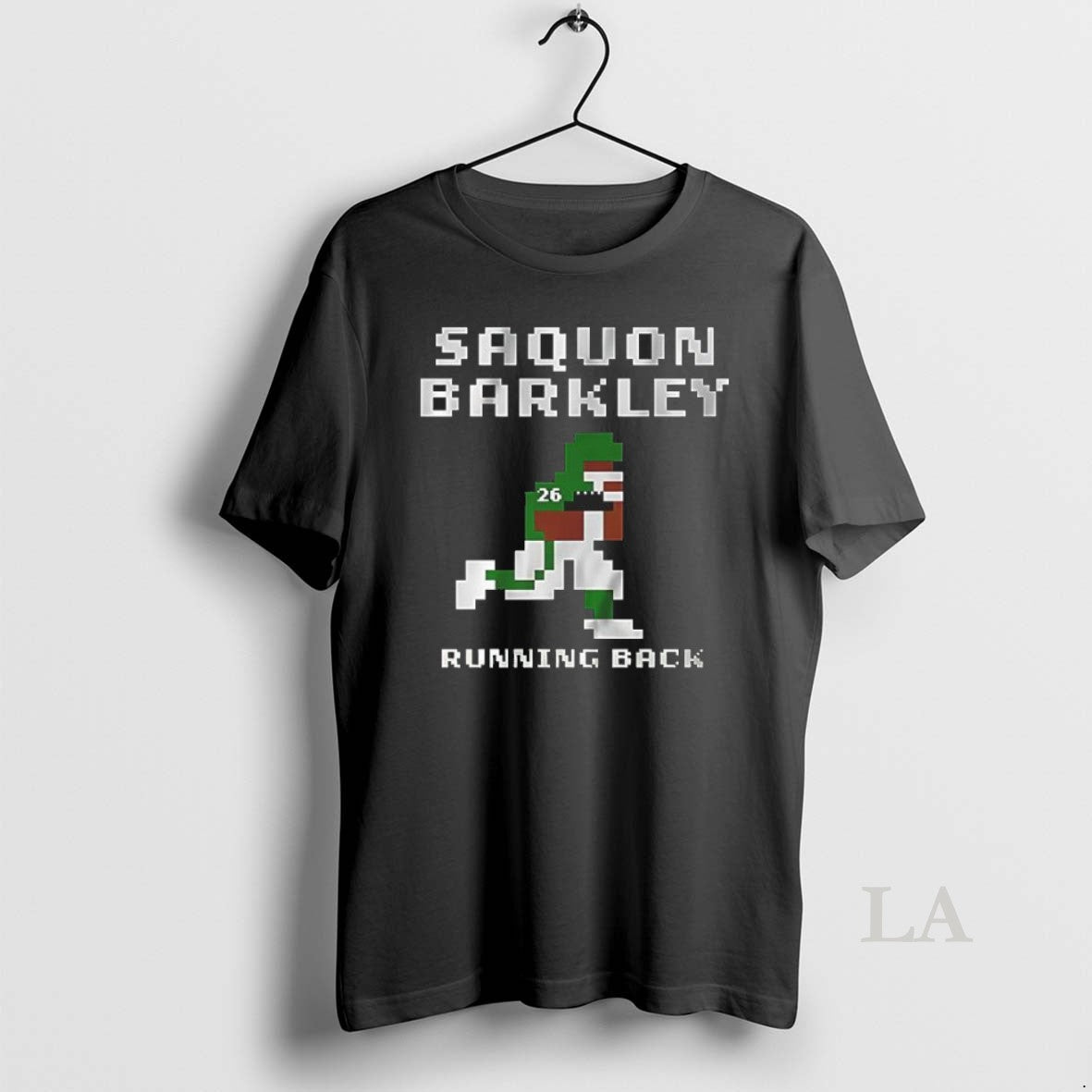 Original Saquon Barkley Retro Baller Video Games - Adult & Kids T-Shirts, Sweatshirts & Hoodies apparel design preview 1