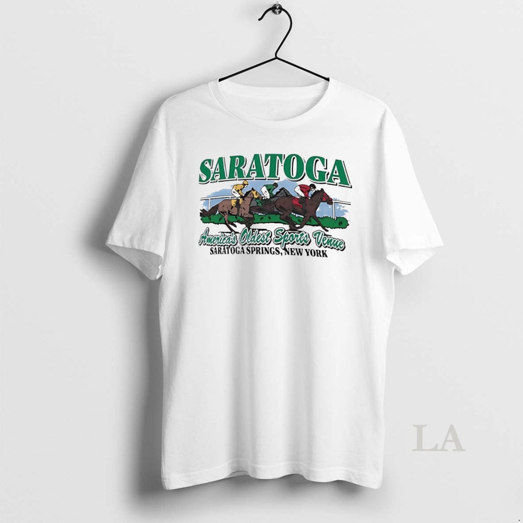 Original Saratoga Springs Americas Oldest Sports - Adult & Kids T-Shirts, Sweatshirts & Hoodies apparel design preview 1
