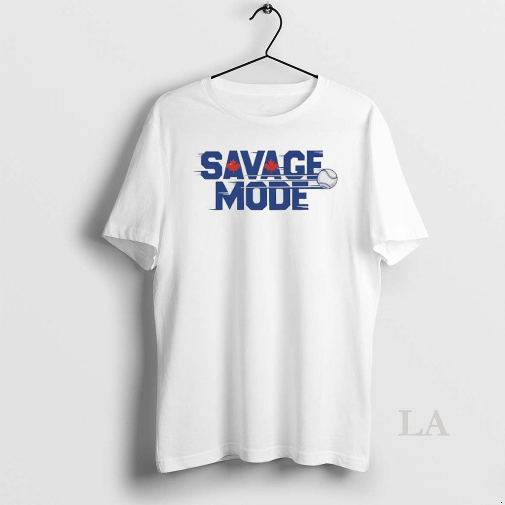 Original Savage Mode Toronto Blue Jays Baseball - Adult & Kids T-Shirts, Sweatshirts & Hoodies apparel design preview 1