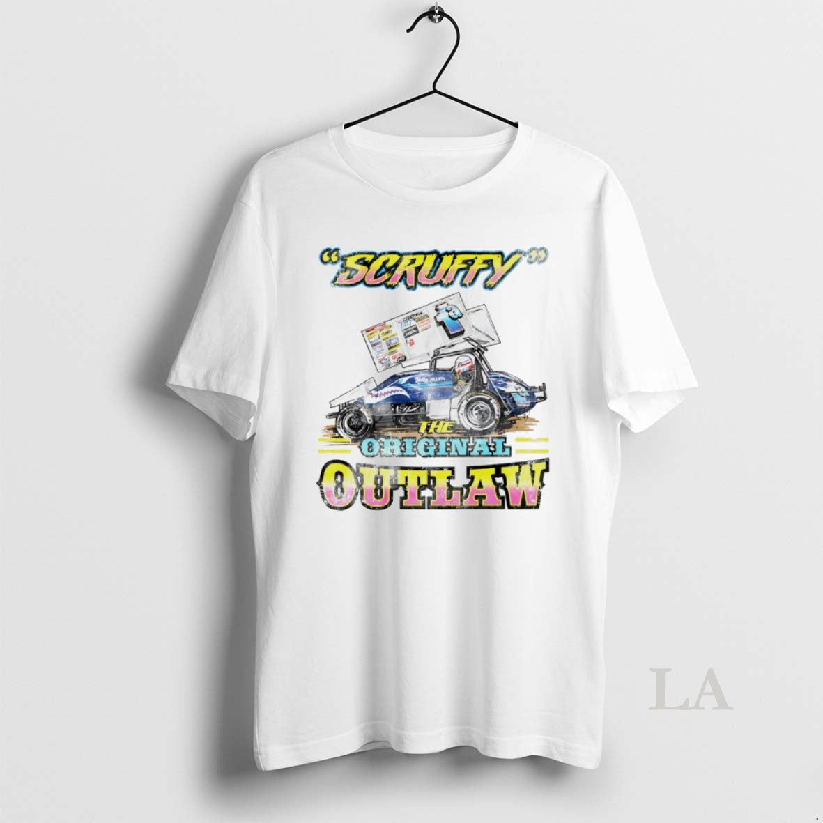 Original Scruffy The Outlaw - Adult & Kids T-Shirts, Sweatshirts & Hoodies apparel design preview 1