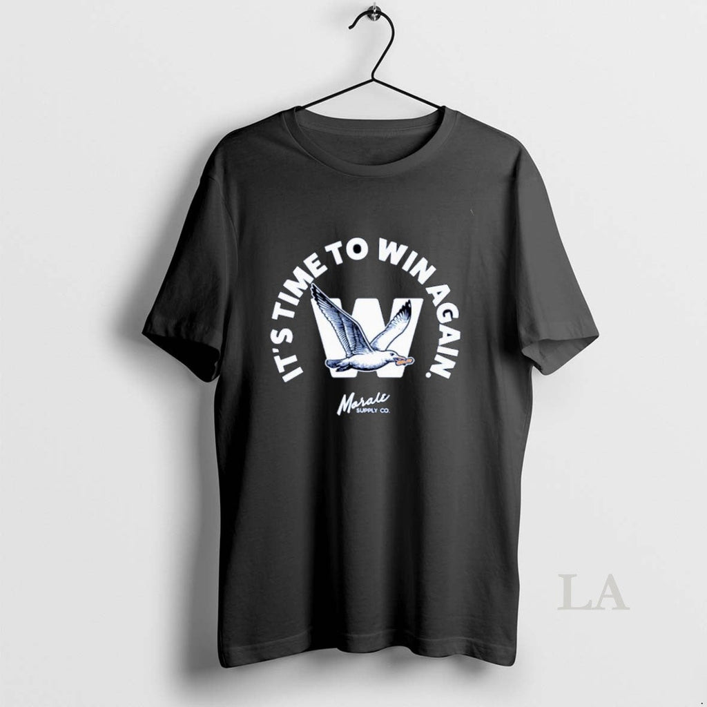 Original Seagull Its Time To Win Again Ornaments - Adult & Kids T-Shirts, Sweatshirts & Hoodies apparel design preview 1