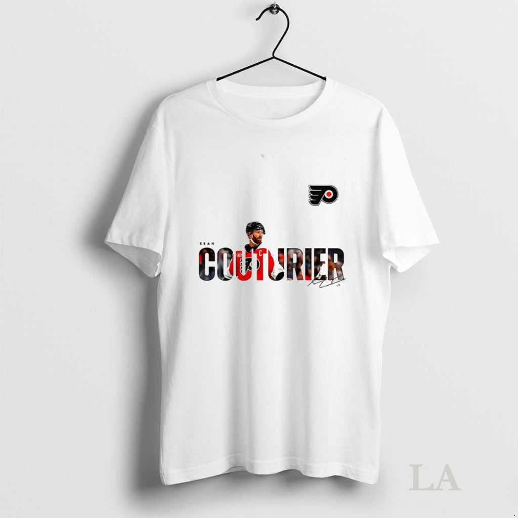 Original Sean Couturier Philadelphia Flyers Nhl Logo - Adult & Kids T-Shirts, Sweatshirts & Hoodies apparel design preview 1