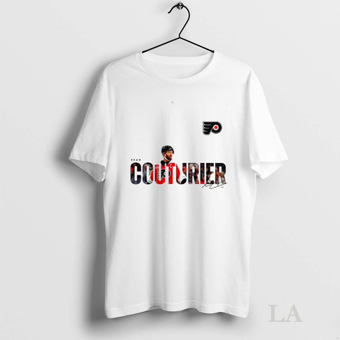 Original Sean Couturier Philadelphia Flyers Nhl Logo - Adult & Kids T-Shirts, Sweatshirts & Hoodies apparel design preview 1