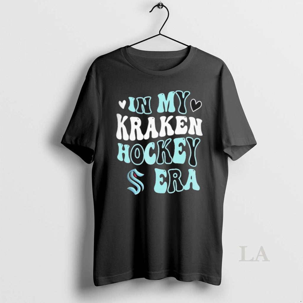 Original Seattle Kraken In My Hockey Era - Adult & Kids T-Shirts, Sweatshirts & Hoodies apparel design preview 1