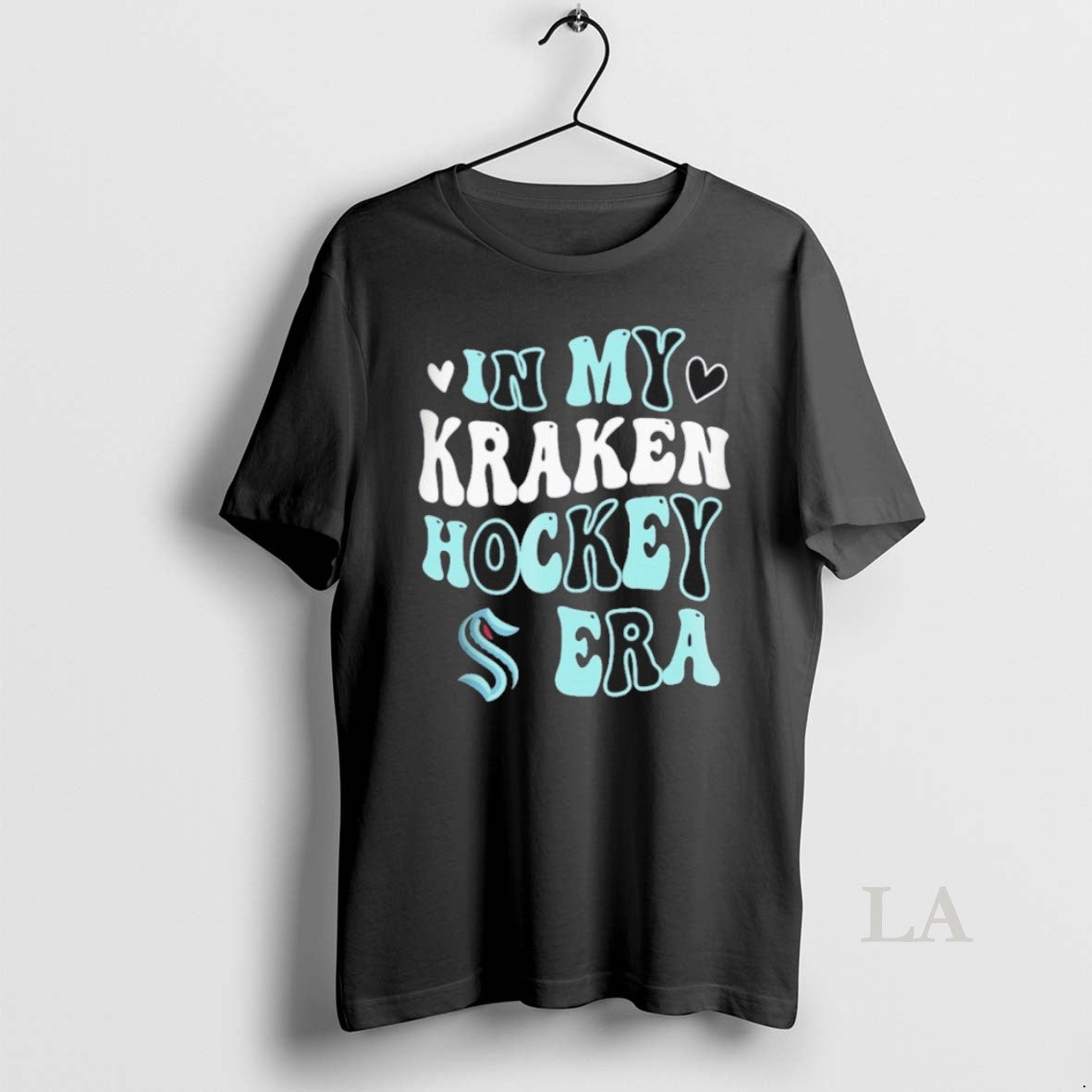 Original Seattle Kraken In My Hockey Era - Adult & Kids T-Shirts, Sweatshirts & Hoodies apparel design preview 1