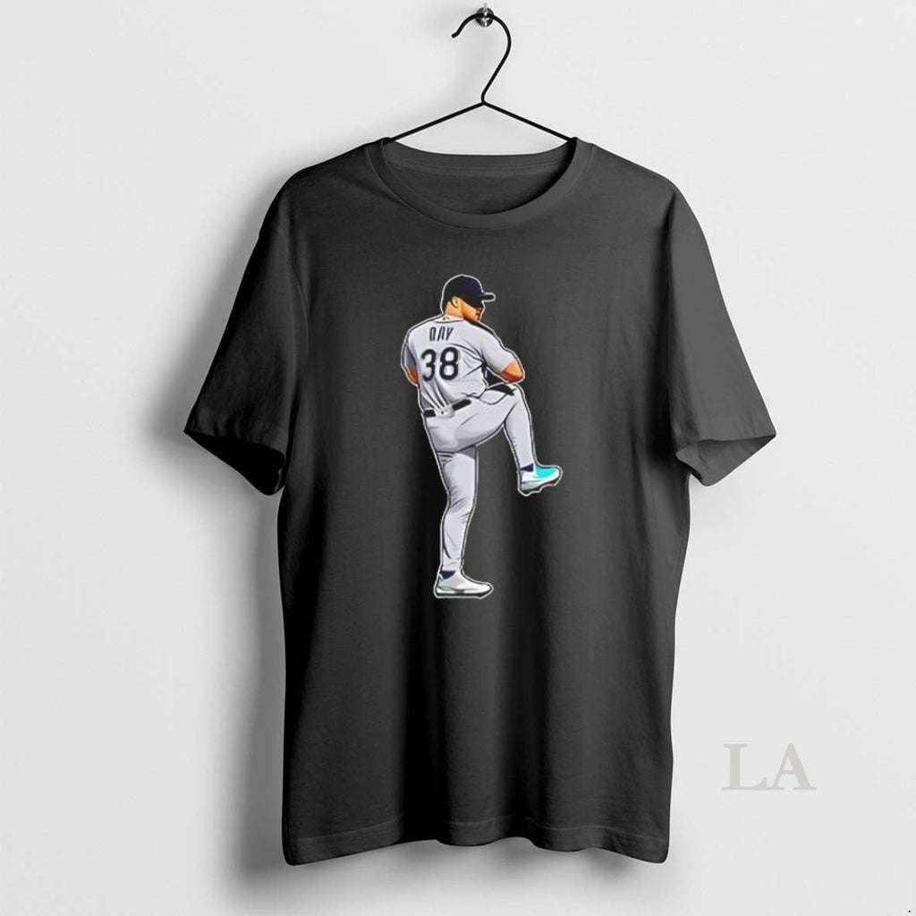 Original Seattle Mariners Robbie Ray 38 Baseball - Adult & Kids T-Shirts, Sweatshirts & Hoodies apparel design preview 1
