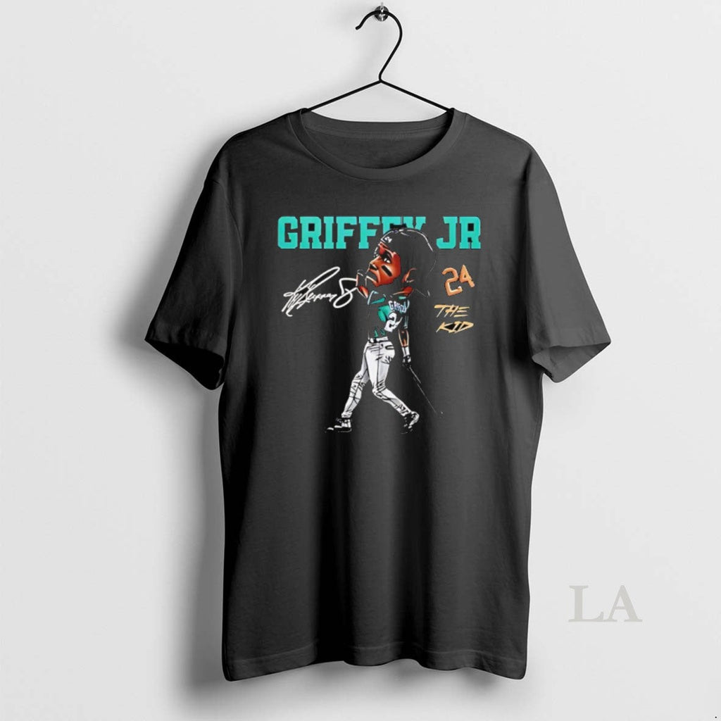 Original Seattle Mariners X Ken Griffey Jr Alcs 2025 - Adult & Kids T-Shirts, Sweatshirts & Hoodies apparel design preview 1