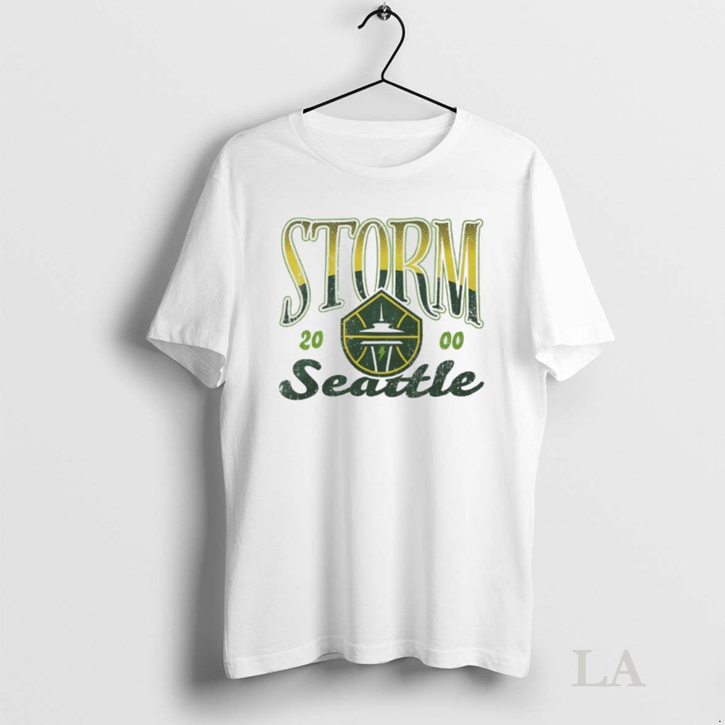 Original Seattle Storm Basketball Wnba 2000 Graphic - Adult & Kids T-Shirts, Sweatshirts & Hoodies apparel design preview 1