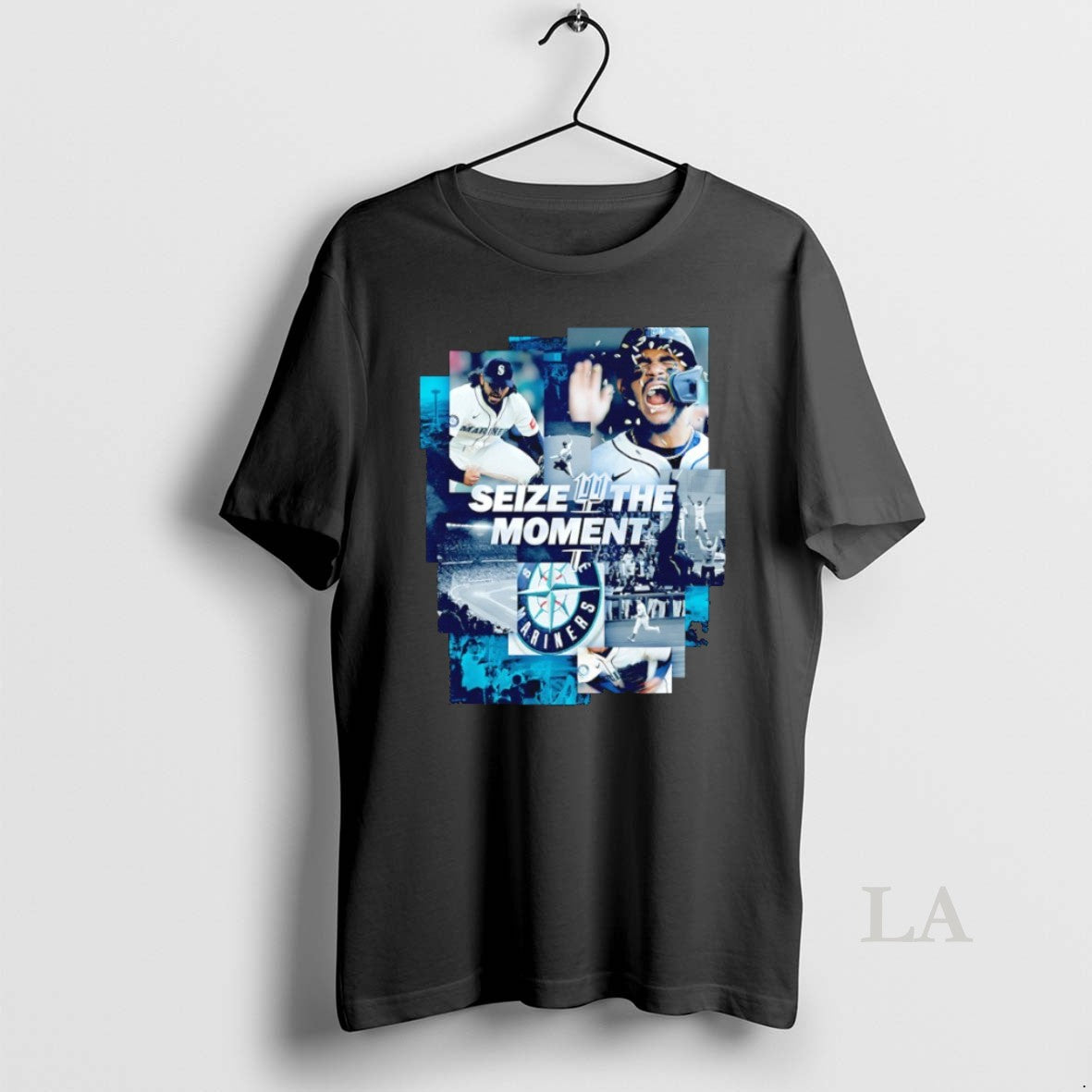 Original Seize The Moment Seattle Mariners Graphic - Adult & Kids T-Shirts, Sweatshirts & Hoodies apparel design preview 1