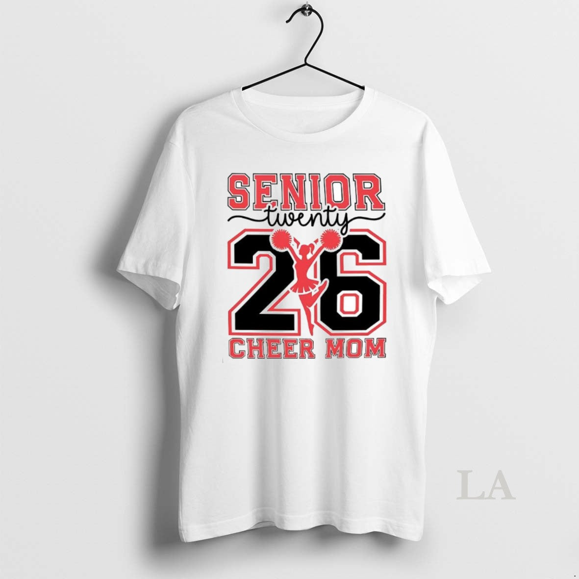 Original Senior Twenty 26 Cheer Mom - Adult & Kids T-Shirts, Sweatshirts & Hoodies apparel design preview 1