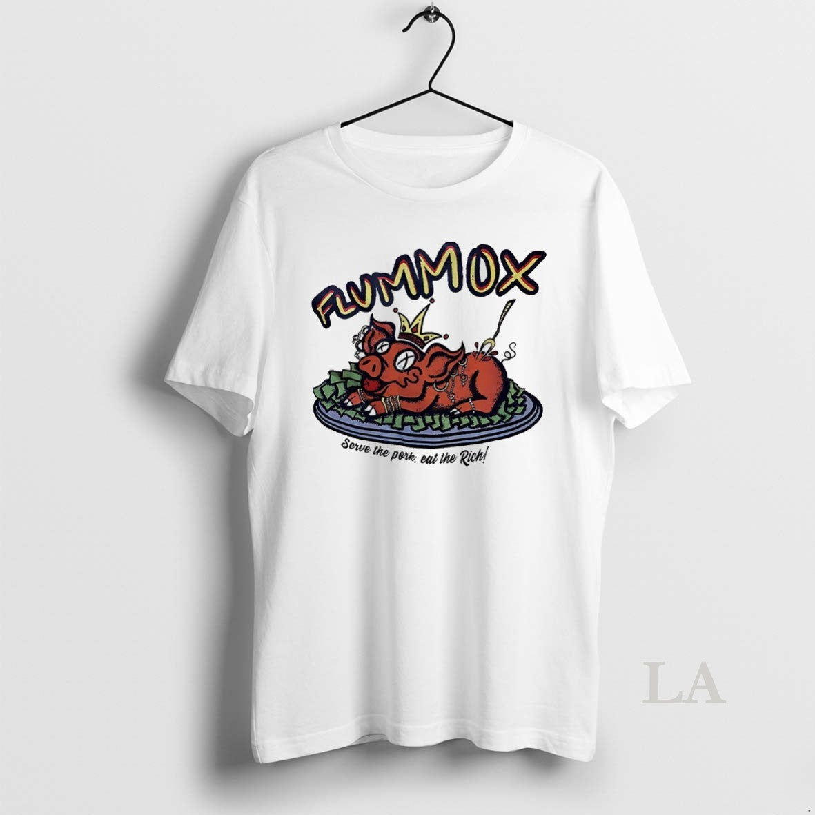 Original Serve The Pork Eat Rich - Adult & Kids T-Shirts, Sweatshirts & Hoodies apparel design preview 1