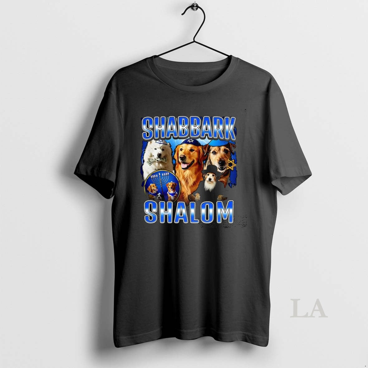 Original Shabbark Shalom Star Of David Dog Sarcastic - Adult & Kids T-Shirts, Sweatshirts & Hoodies apparel design preview 1