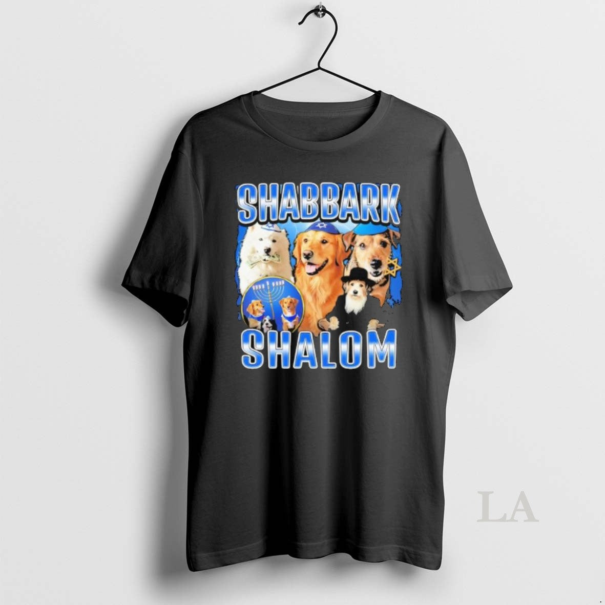 Original Shabbark Shalom Dogs Graphic - Adult & Kids T-Shirts, Sweatshirts & Hoodies apparel design preview 1