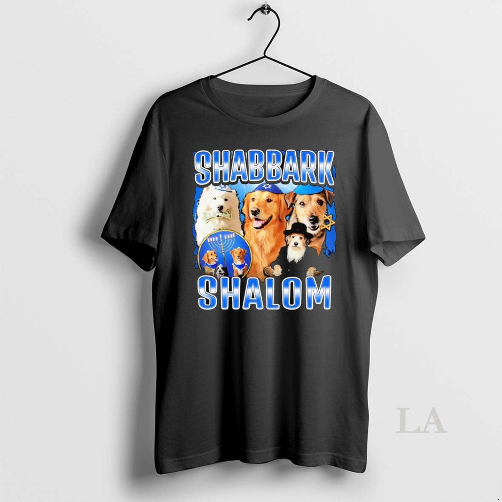 Original Shabbark Shalom Jewish Hanukkah - Adult & Kids T-Shirts, Sweatshirts & Hoodies apparel design preview 1