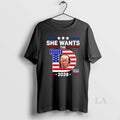 Original She Wants The D Trump 2028 - Adult & Kids T-Shirts, Sweatshirts & Hoodies apparel design preview 1
