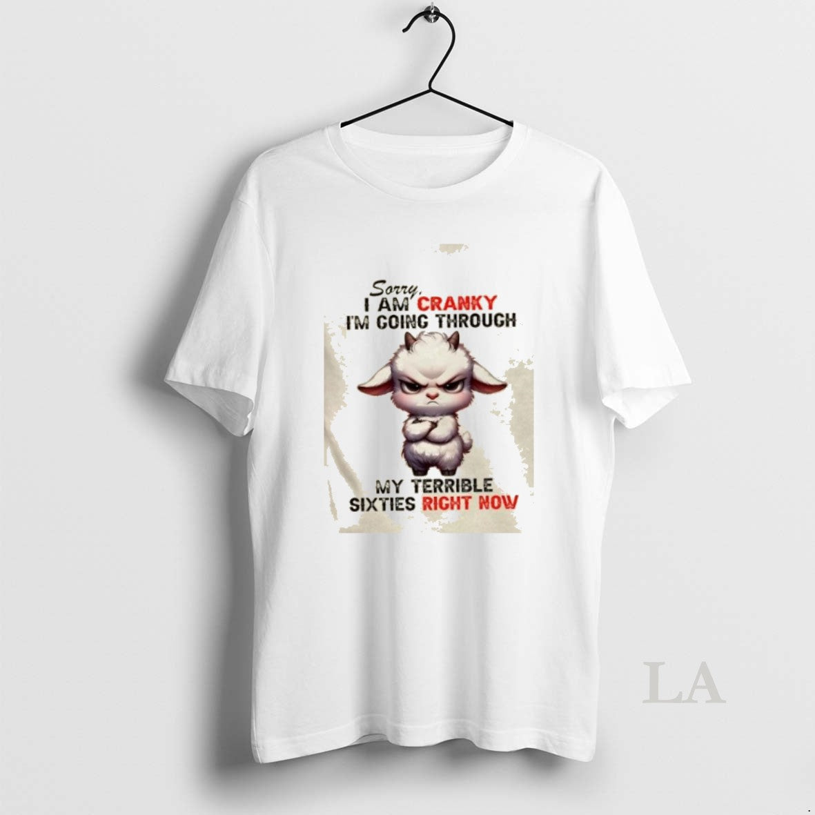 Original Sheep Sorry I Am Cranky Im Going Through My - Adult & Kids T-Shirts, Sweatshirts & Hoodies apparel design preview 1