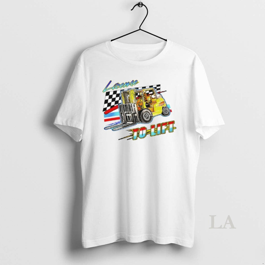 Original Shithead Steve License To Lift - Adult & Kids T-Shirts, Sweatshirts & Hoodies apparel design preview 1