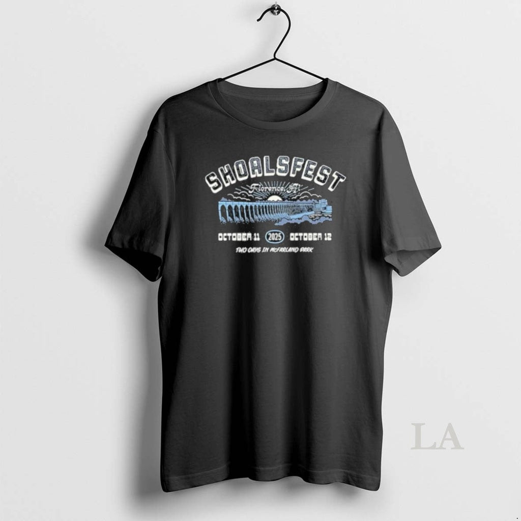 Original Shoalsfest 10 11 2025 Florence Al - Adult & Kids T-Shirts, Sweatshirts & Hoodies apparel design preview 1
