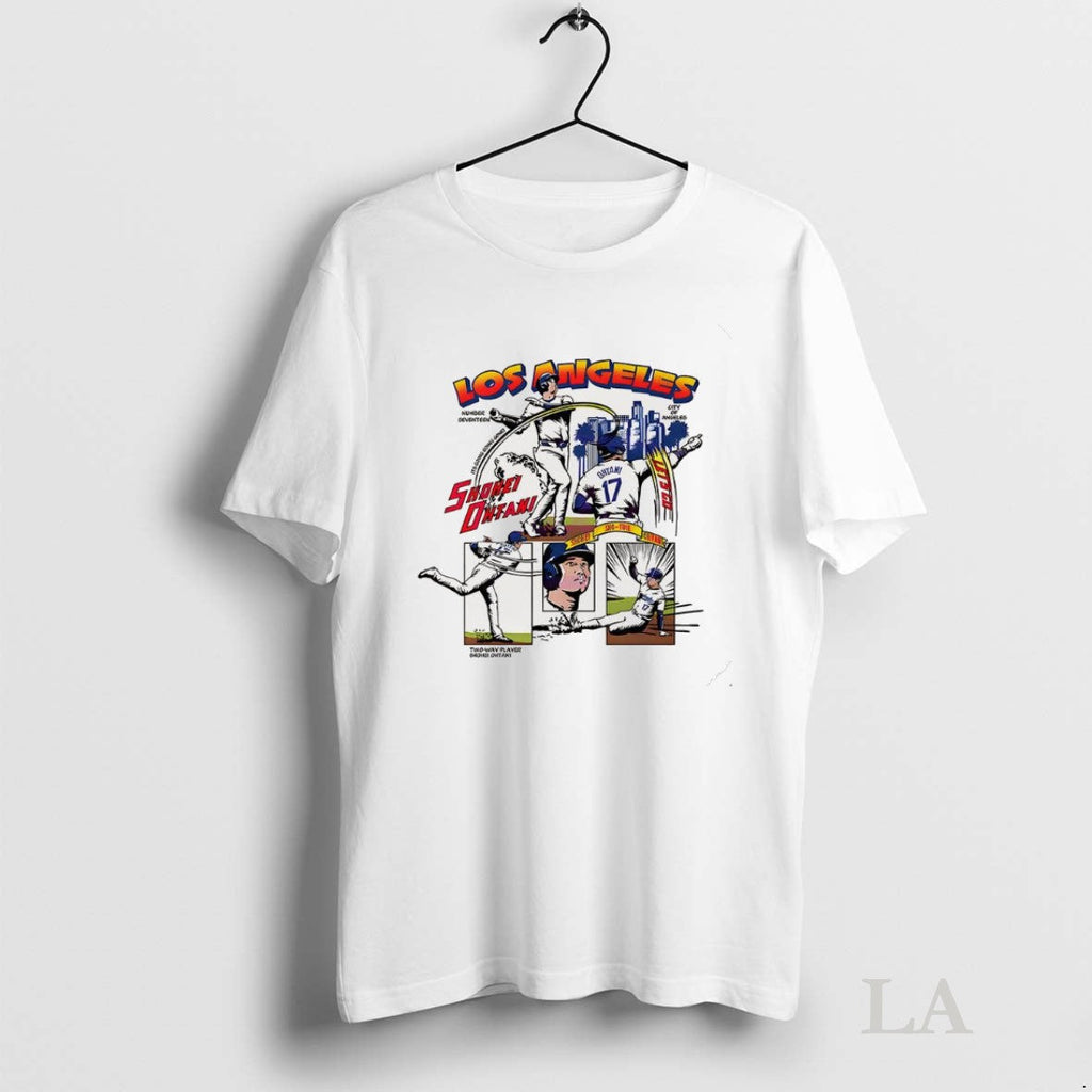 Original Shohei Ohtani Los Angeles Dodgers Baseball - Adult & Kids T-Shirts, Sweatshirts & Hoodies apparel design preview 1