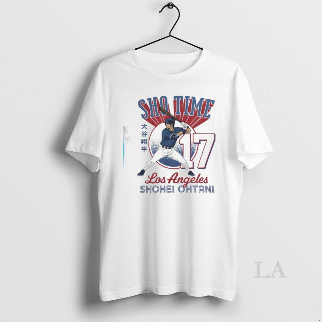 Original Shohei Ohtani Sho Time Los Angeles Dodgers - Adult & Kids T-Shirts, Sweatshirts & Hoodies apparel design preview 1