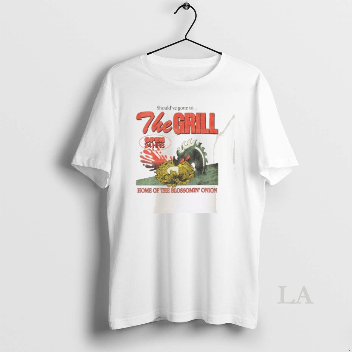 Original Shouldve Gone To The Grill Home Of Bloomin - Adult & Kids T-Shirts, Sweatshirts & Hoodies apparel design preview 1