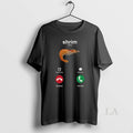 Original Shrimp Shrim Calling Remind Me Message - Adult & Kids T-Shirts, Sweatshirts & Hoodies apparel design preview 1