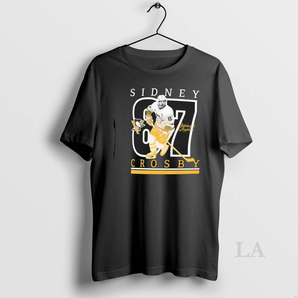 Original Sidney Crosby 87 Pittsburgh Penguins Player - Adult & Kids T-Shirts, Sweatshirts & Hoodies apparel design preview 1