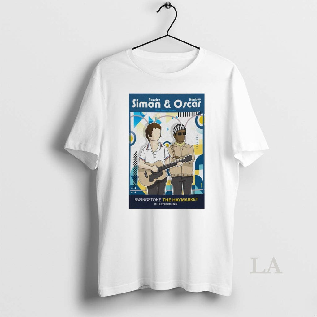 Original Simon And Oscar In Basingstoke October 4 - Adult & Kids T-Shirts, Sweatshirts & Hoodies apparel design preview 1
