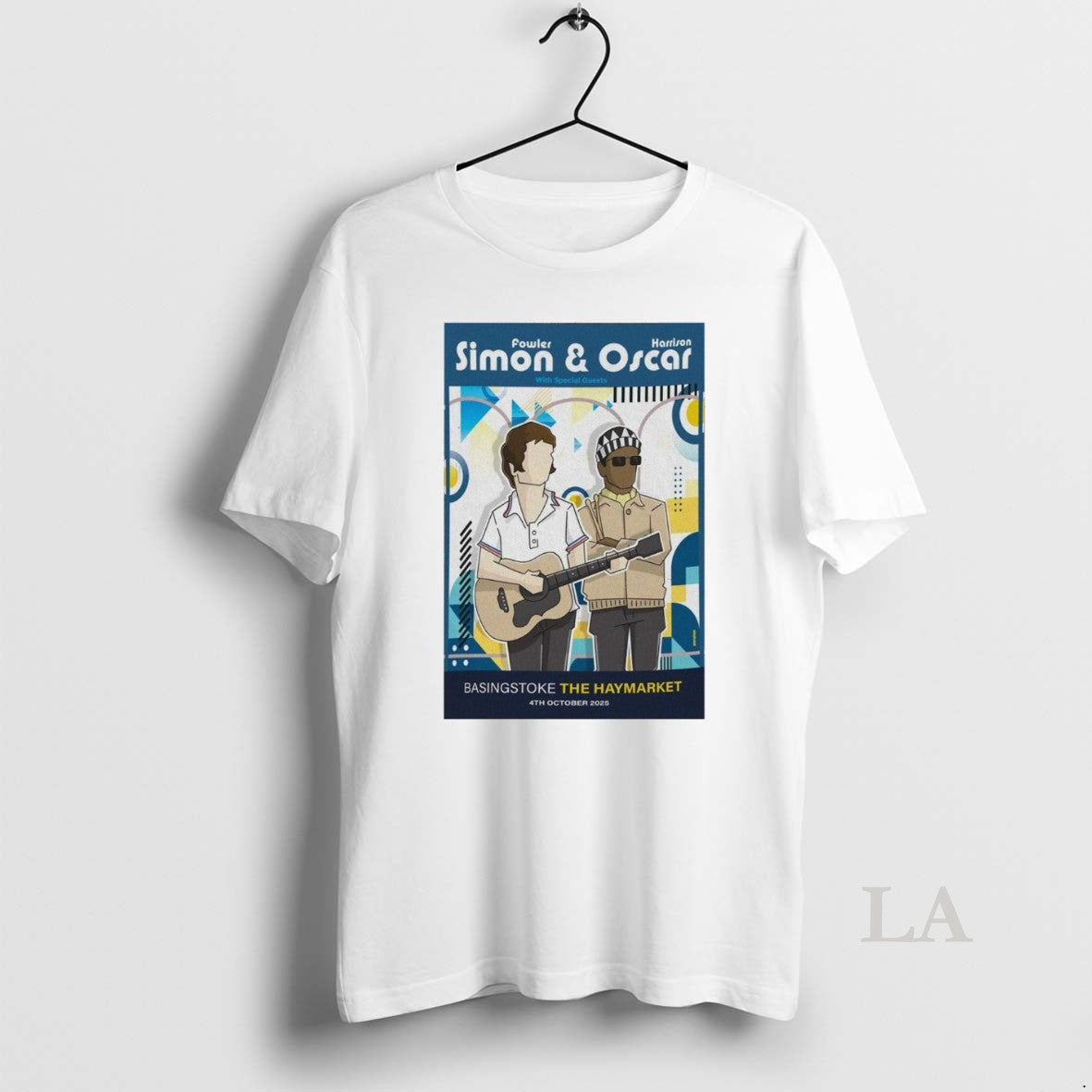 Original Simon And Oscar In Basingstoke October 4 - Adult & Kids T-Shirts, Sweatshirts & Hoodies apparel design preview 1