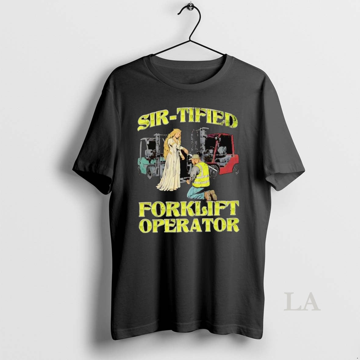 Original Sir Tified Certified Forklift Operator - Adult & Kids T-Shirts, Sweatshirts & Hoodies apparel design preview 1