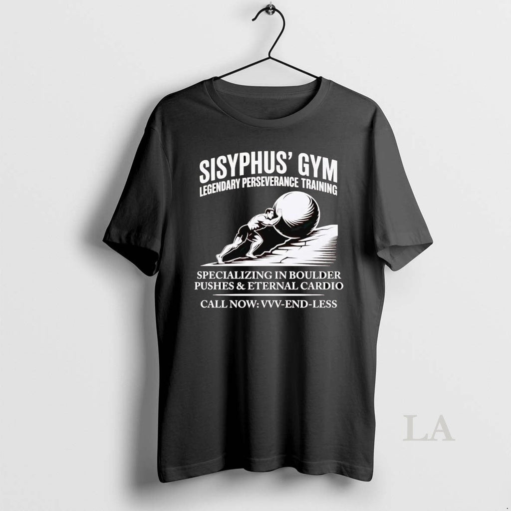 Original Sisyphus Gym Legendary Perseverance Training - Adult & Kids T-Shirts, Sweatshirts & Hoodies apparel design preview 1
