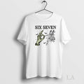 Original Six Seven 6 7 Skeleton Hands Halloween - Adult & Kids T-Shirts, Sweatshirts & Hoodies apparel design preview 1