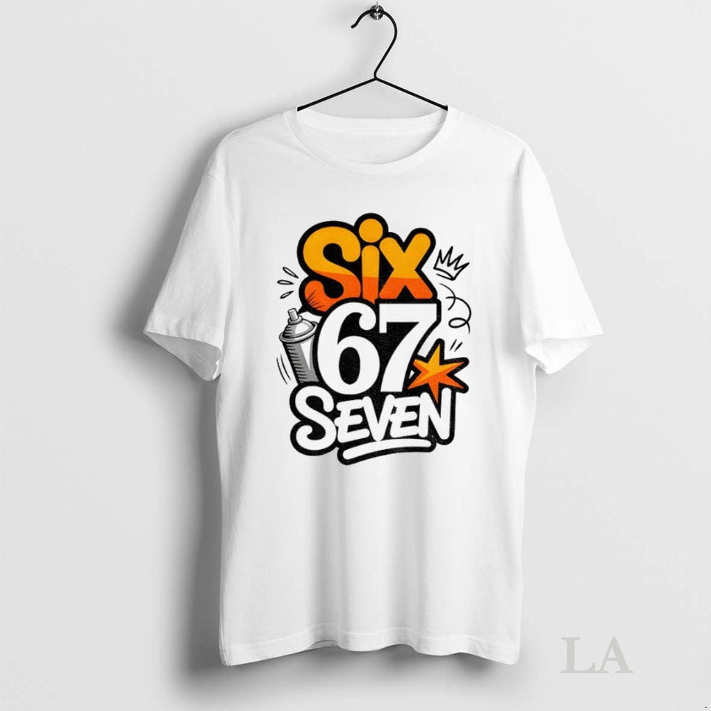 Original Six Seven Graffiti - Adult & Kids T-Shirts, Sweatshirts & Hoodies apparel design preview 1