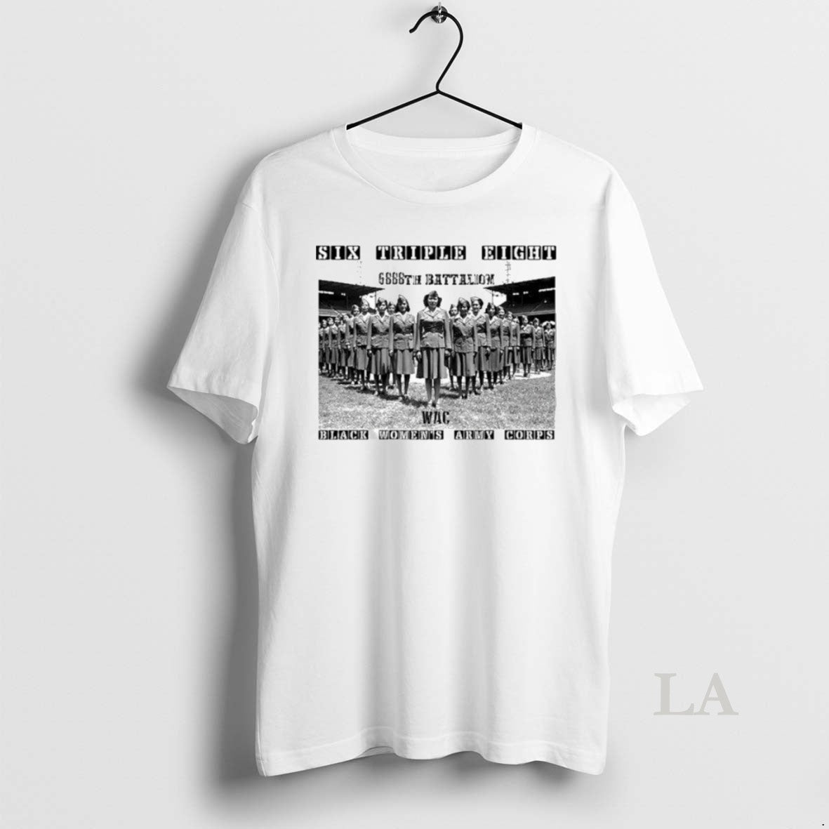 Original Six Triple Eight Black Womens Army Corps - Adult & Kids T-Shirts, Sweatshirts & Hoodies apparel design preview 1