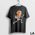 Original Skeleton American Football Player Spooky - Adult & Kids T-Shirts, Sweatshirts & Hoodies apparel design preview 1