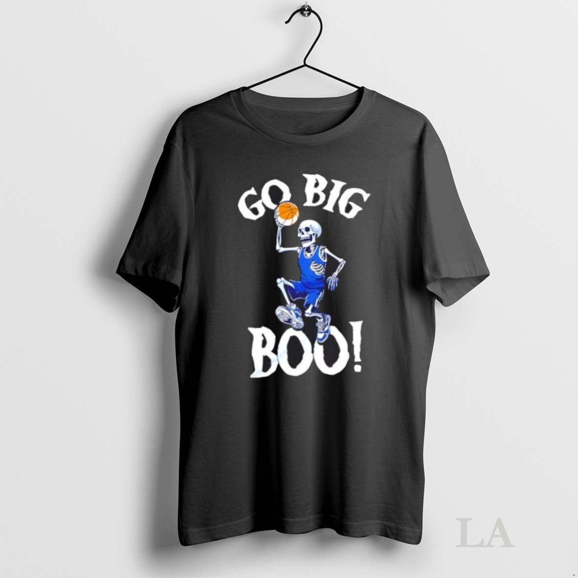 Original Skeleton Duke Basketball The Go Big Boo - Adult & Kids T-Shirts, Sweatshirts & Hoodies apparel design preview 1