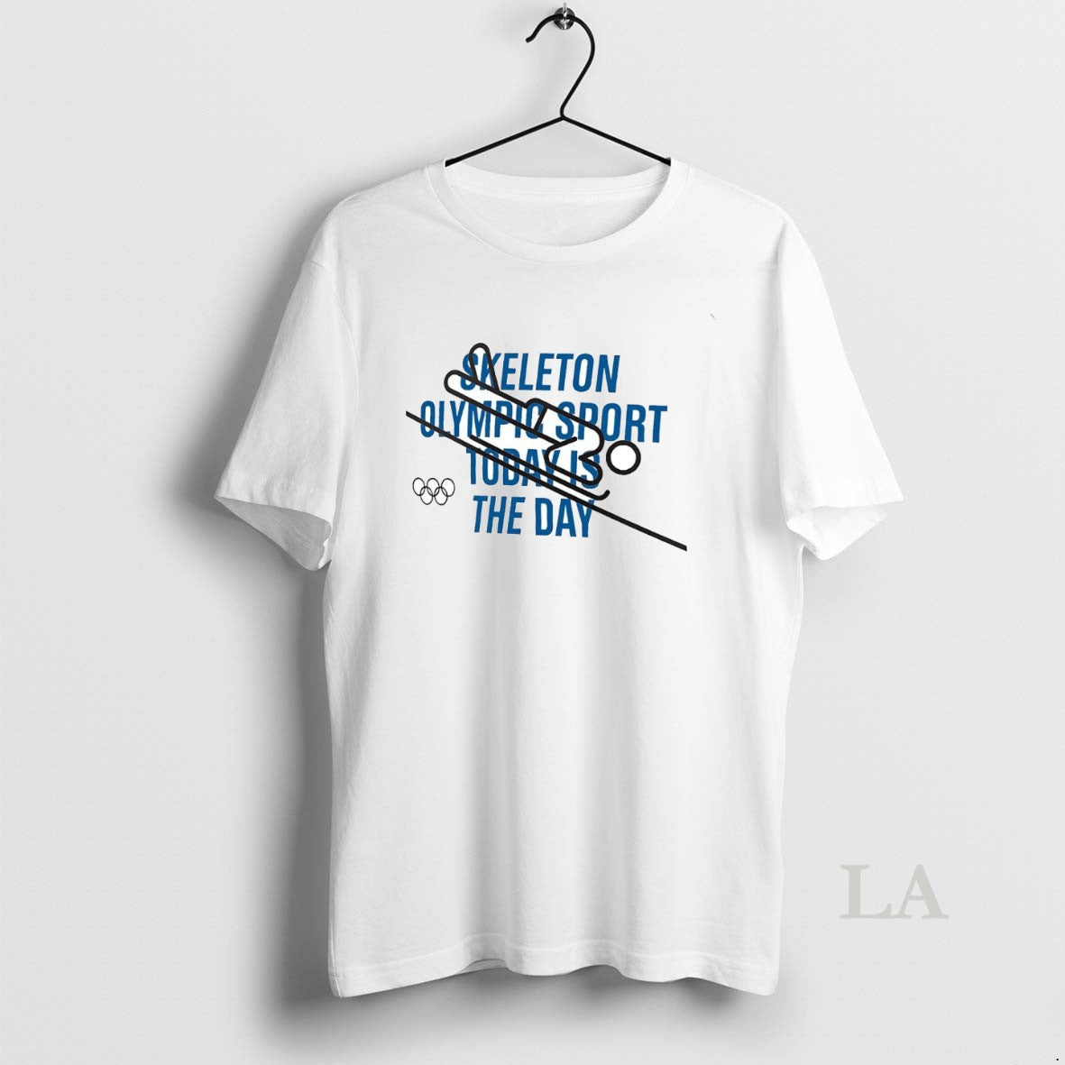Original Skeleton Olympic Sport Today Is The Day - Adult & Kids T-Shirts, Sweatshirts & Hoodies apparel design preview 1