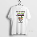 Original Skeleton Riding A Tyrannosaurus Rex Come - Adult & Kids T-Shirts, Sweatshirts & Hoodies apparel design preview 1