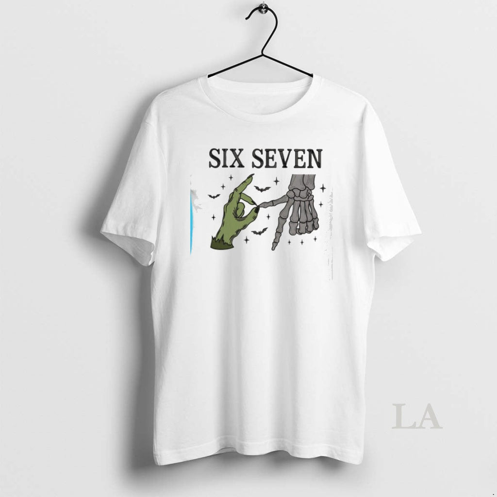 Original Skeleton Ssix Seven Hands Halloween - Adult & Kids T-Shirts, Sweatshirts & Hoodies apparel design preview 1