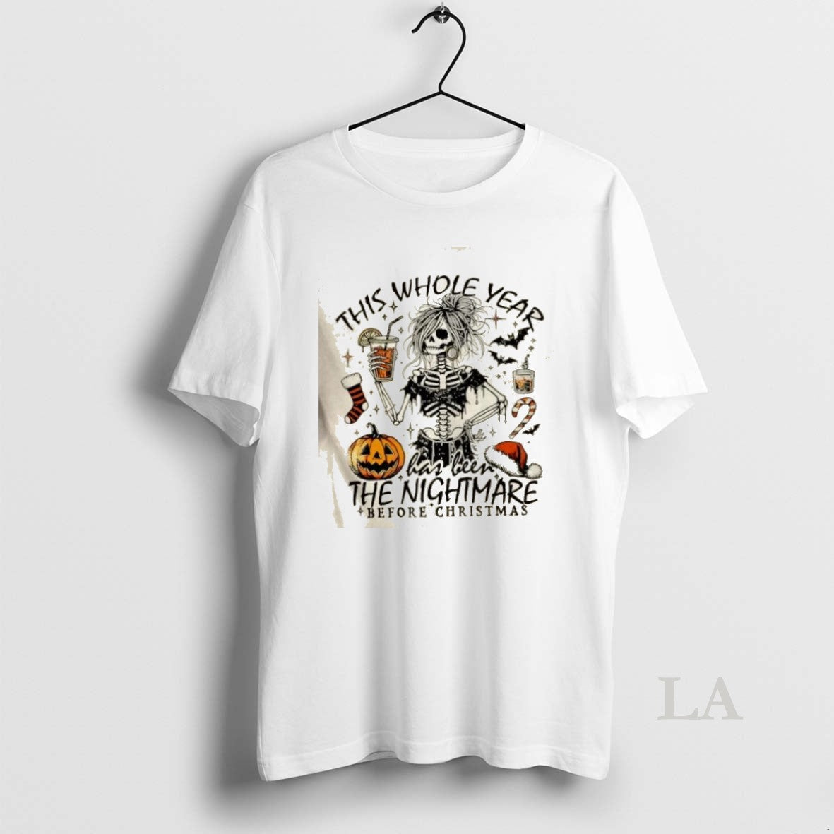 Original Skeleton This Whole Year Has Been The - Adult & Kids T-Shirts, Sweatshirts & Hoodies apparel design preview 1