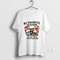 Original Skull My Favorite Season Is The Fall Of - Adult & Kids T-Shirts, Sweatshirts & Hoodies apparel design preview 1
