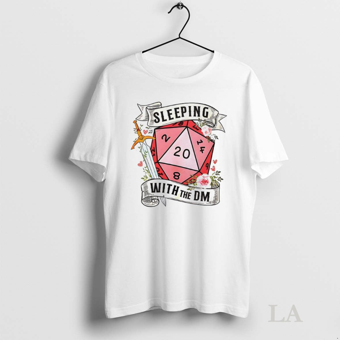 Original Sleeping With The Dungeon Master - Adult & Kids T-Shirts, Sweatshirts & Hoodies apparel design preview 1