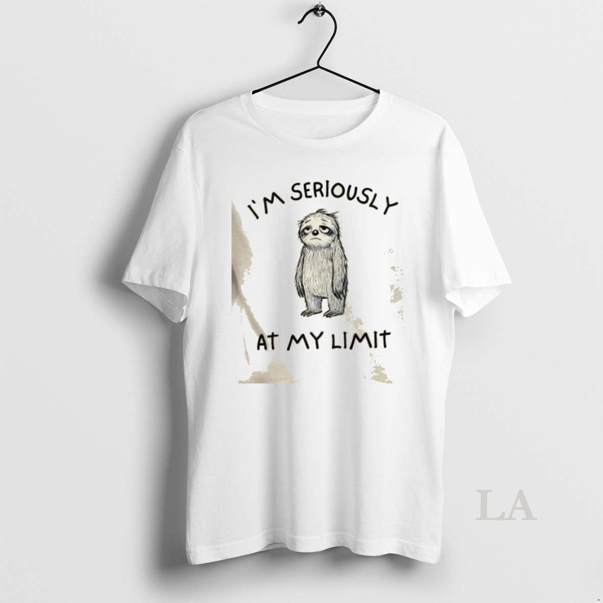 Original Sloth Im Seriously At My Limit - Adult & Kids T-Shirts, Sweatshirts & Hoodies apparel design preview 1