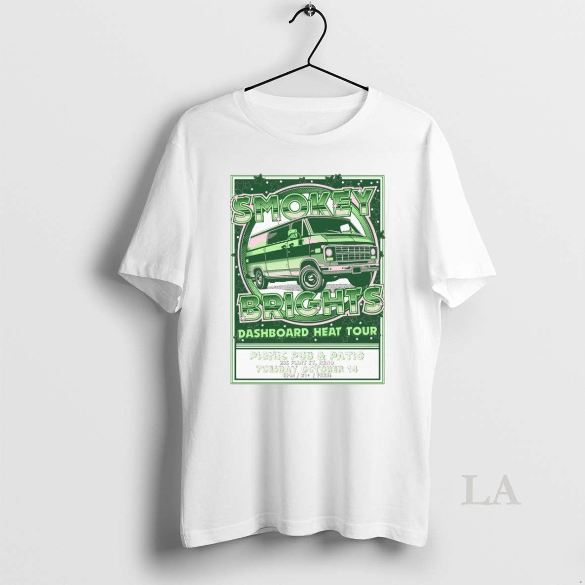 Original Smokey Brights Dashboard Heat Tour Oct 14 - Adult & Kids T-Shirts, Sweatshirts & Hoodies apparel design preview 1