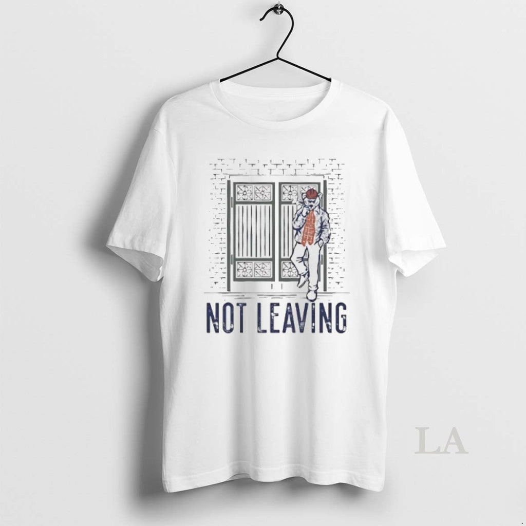 Original Smoking Bear Not Leaving - Adult & Kids T-Shirts, Sweatshirts & Hoodies apparel design preview 1