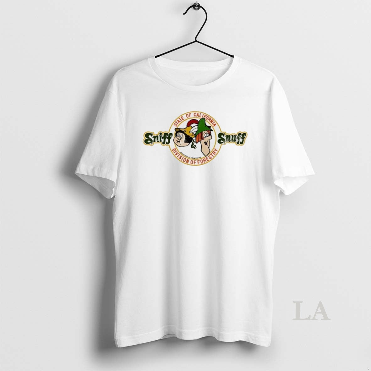 Original Sniff And Snuff State Of California Division - Adult & Kids T-Shirts, Sweatshirts & Hoodies apparel design preview 1