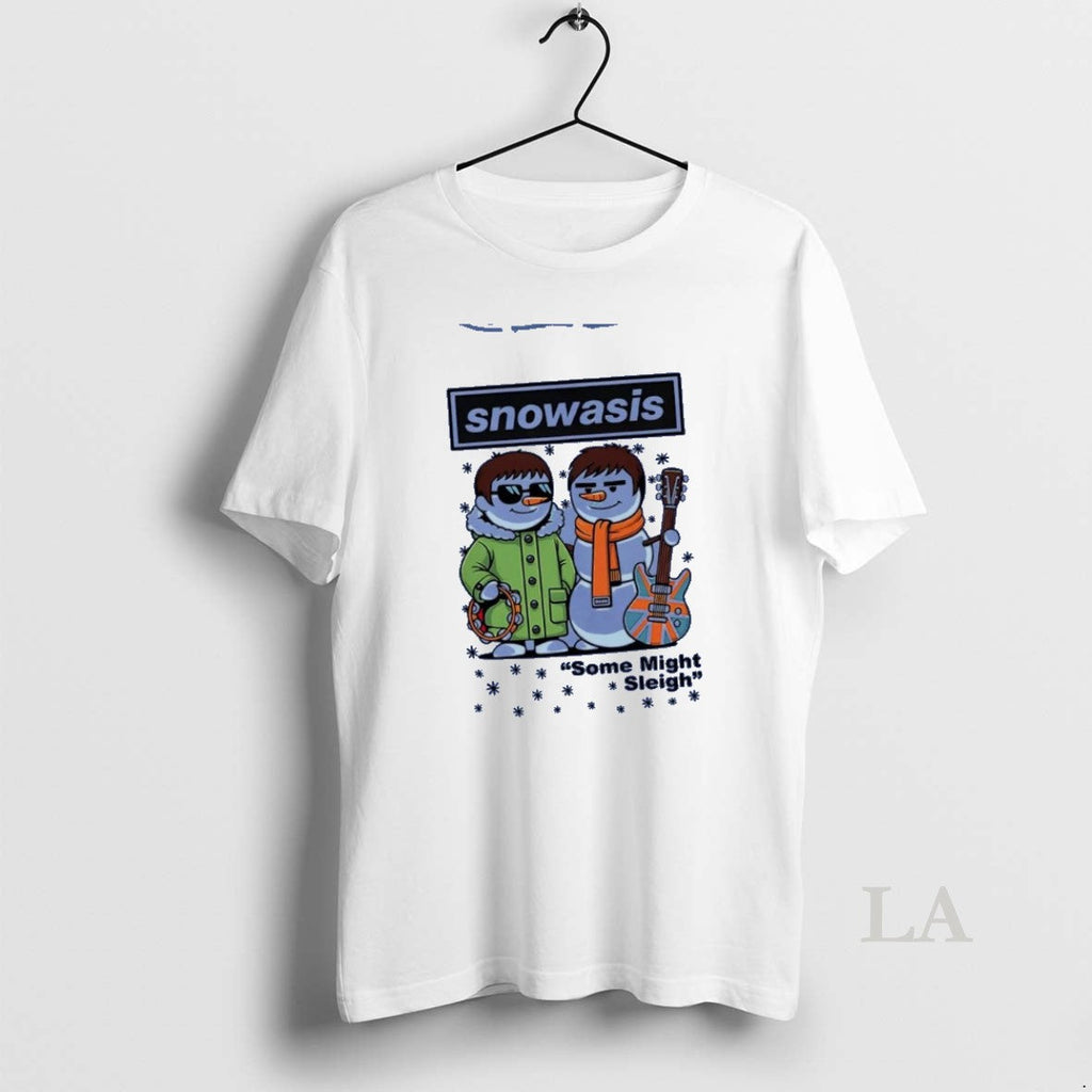 Original Snowasis Some Might Sleigh Christmas - Adult & Kids T-Shirts, Sweatshirts & Hoodies apparel design preview 1