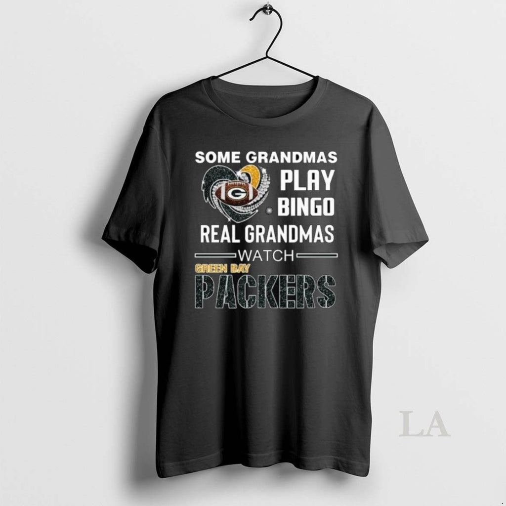 Original Some Grandmas Play Bingo Real Watch Green - Adult & Kids T-Shirts, Sweatshirts & Hoodies apparel design preview 1